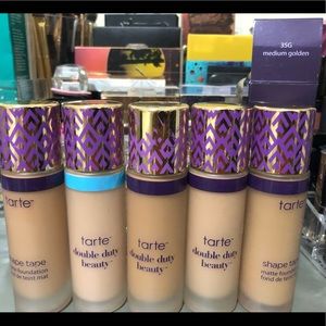 ⭐️Lt. M H.Sold⭐️Tarte Shape Tape Foundation bundle